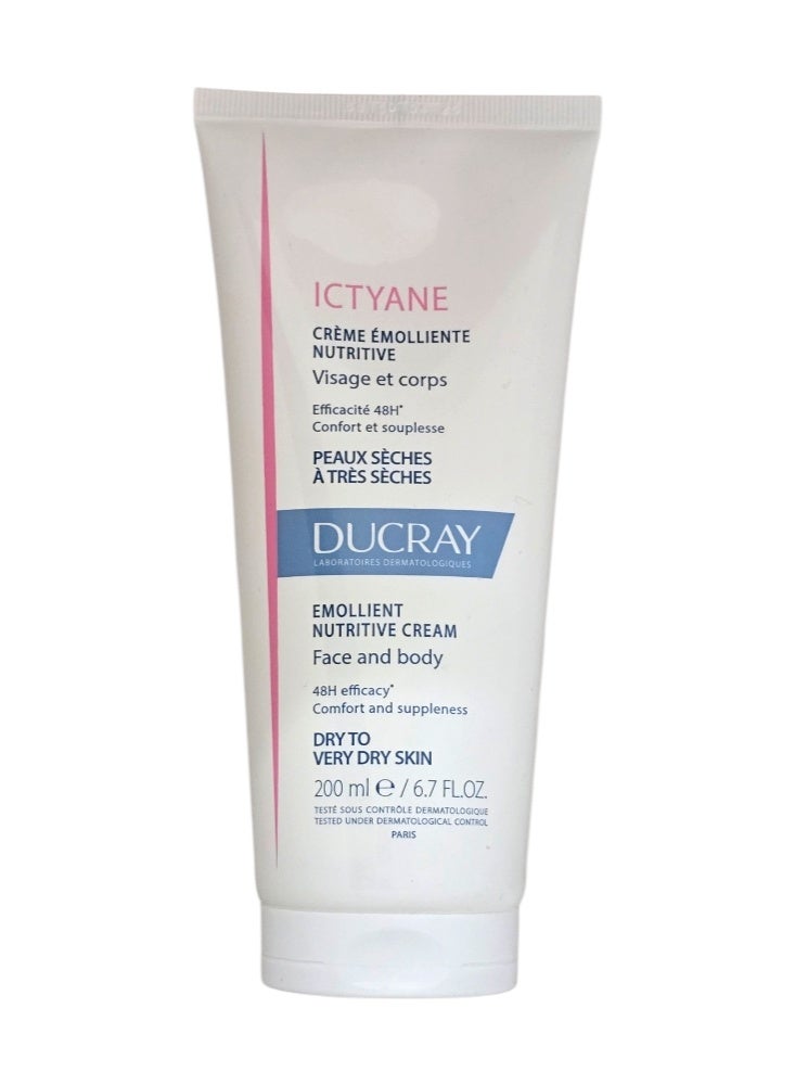 DUCRAY Nourishing moisturizing face cream suitable for dry skin, hydration that lasts 48 hours - Image 2